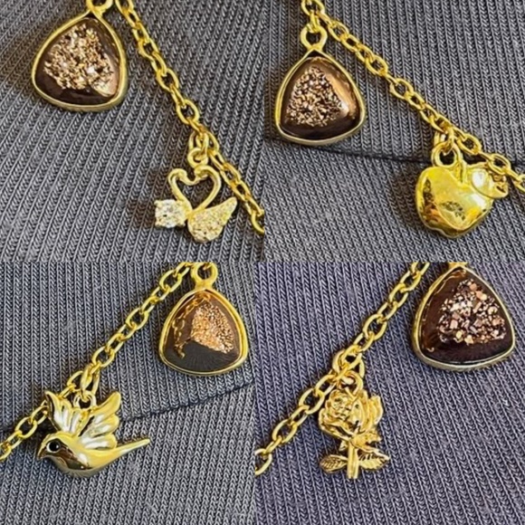 “Birth of Venus" Aphrodite Goddess Greek Roman Mythology Handmade Gold Necklace - Picture 5 of 16